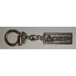 MITSUBISHI brelok stare srebro metalowy zawieszka (id: 418)